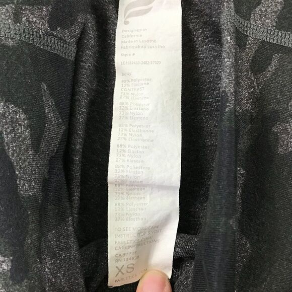 Powerhold by Fabletics Gray Camouflage High-Waisted Leggings XS - Picture 10 of 15